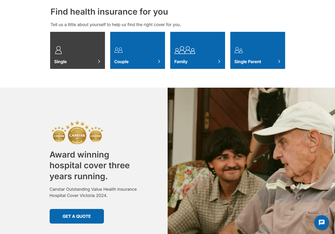 GMHBA Health Insurance Plan Overview